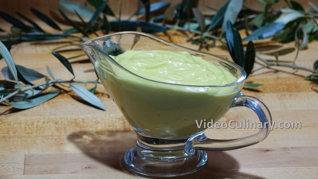 Aioli Sauce Recipe Garlic & Olive oil Mayonnaise by Video Culinary